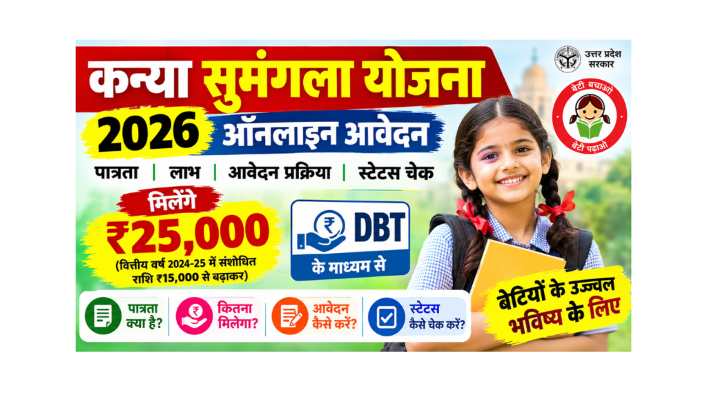 Kanya Sumangala Yojana 2026 Online Apply, Eligibility, Benefits, Application Process & Status Check