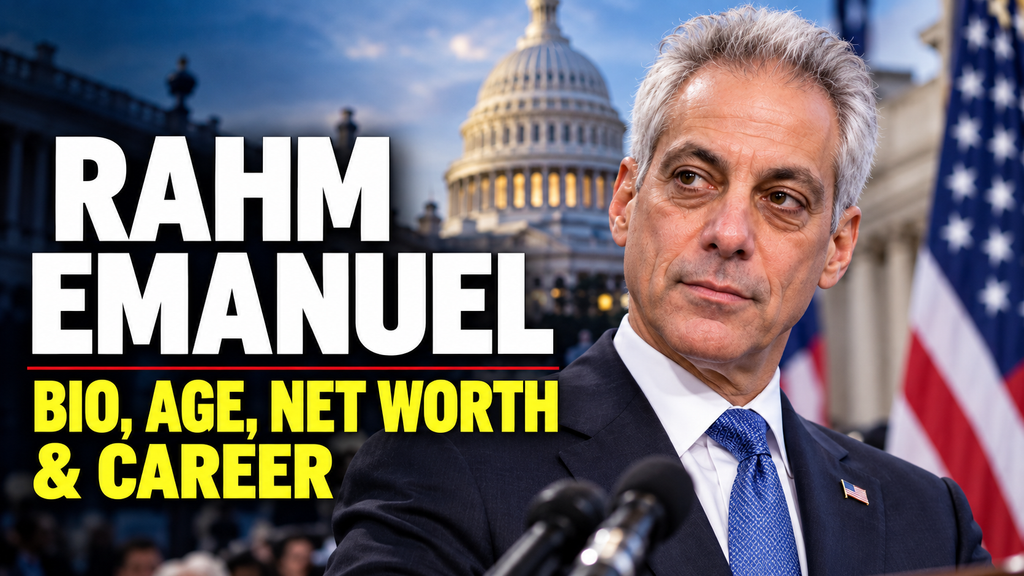 Rahm Emanuel Net Worth, Age, Height, Weight, Career & Bio