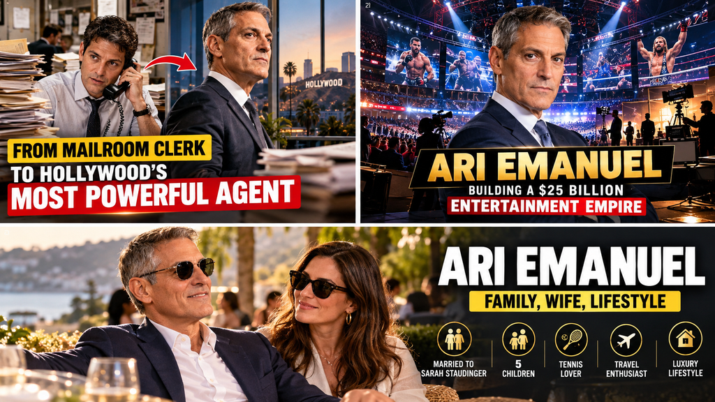 Ari Emanuel Net Worth, Age, Height, Weight, Career & Bio